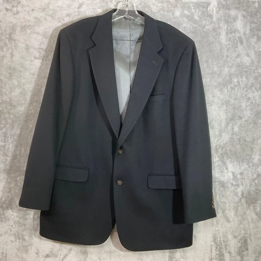 Vintage  Lord & Taylor Men’s  44L 100% Cashmere Blazer Jacket only Black